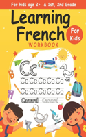Learning French Workbook For kids