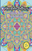 Mandala Patterns for Coloring Book for Grown-Ups