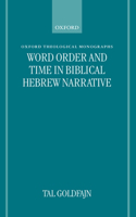 Word Order and Time in Biblical Hebrew Narrative