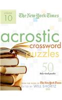 New York Times Acrostic Puzzles Volume 10