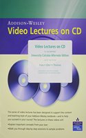 Video Lectures on CD with Optional Captioning for University Calculus