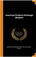 American Produce Exchange Markets