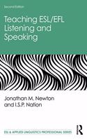 Teaching Esl/Efl Listening and Speaking