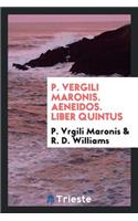 Aeneidos. Liber Quintus. Edited with a Commentary by R.D. Williams