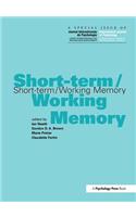 Short-term/Working Memory