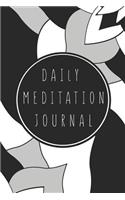 Daily meditation journal