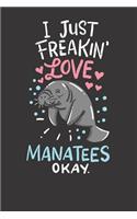 Manatees Gift Notebook