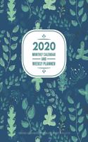 2020 Monthly Calendar And Weekly Planner