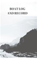 Boat Log and Record: Boating Trip Record and Expense Tracker