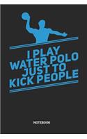 Water Polo Notebook: Dotted Lined Water Polo Notebook (6x9 inches) ideal as a Players Journal. Perfect as a Water Polo Rules or Score Book for all Waterpolo Lover. Great