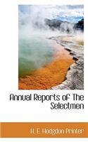 Annual Reports of the Selectmen