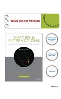 Matter and Interactions, Volume II, Binder Ready Version: Electric and Magnetic Interactions