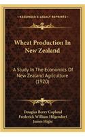 Wheat Production In New Zealand