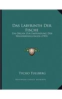 Das Labyrinth Der Fische: Ein Organ Zur Empfindung Der Wasserbewegungen (1903)