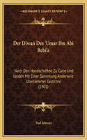 Der Diwan Des 'Umar Ibn Abi Rebi'a