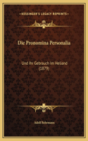 Die Pronomina Personalia