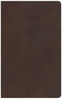 CSB Super Giant Print Reference Bible, Brown Genuine Leather, Indexed
