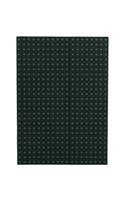 Black on Grey (Quadro) B5 Unlined Notebook