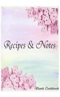 Blank Cookbook Recipe & Note (Recipe Note Series)