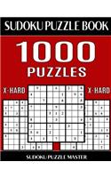 Sudoku Puzzle Book 1,000 Extra Hard Puzzles, Jumbo Bargain Size Book