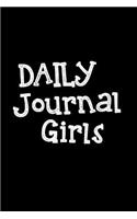 Daily Journal Girls: Lined Notebook Journal To Write In