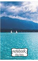 Notebook Journal Dot-grid, Graph, Lined, Blank, No Lined - Sea View: Small Pocket Notebook / Journal / Diary: 2