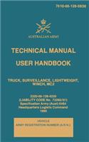 Technical Manual User Handbook Truck, Surveillance, Lightweight, Winch, MC2