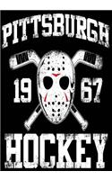 Pittsburgh 1967 Hockey: Hockey Journal & Personal Stats Tracker 100 Games