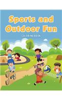 Sports and Outdoor Fun Coloring Book