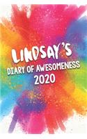 Lindsay's Diary of Awesomeness 2020