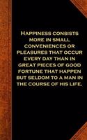 2020 Daily Planner Ben Franklin Quote Happiness Vintage Style 388 Pages