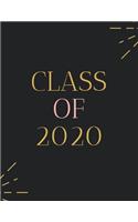 Class of 2020: Class of 2020 Guest Book Graduation Congratulatory, Memory Year Book, Keepsake, Scrapbook, High School, College, ... (Graduation Gift)