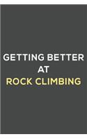 getting better at rock climbing