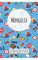 Diario de viaje Mongolia: Planificador de viajes I Planificador de viajes por carretera I Cuaderno de puntos I Cuaderno de viaje I Diario de bolsillo I Regalo para mochileros