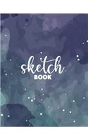 Sketchbook for Drawing: 120 Pages of 8.5"x11" Blank Paper for Drawing, Sketching and Creative Doodling. Personalized Artist Notebook and Sketchbook Journal