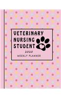 Veterinary Nursing Student 2020 Weekly Planner