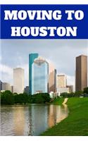 Moving to Houston: Blank Lined Journal Notebook Diary Logbook Planner Gift V2