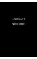 Tammie's Notebook: Notebook / Journal / Diary - 6 x 9 inches (15,24 x 22,86 cm), 150 pages.
