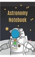 Astronomy Notebook: Kids Stargazing Composition Lined Journal Space Gifts For Kids