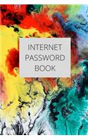 Internet Password Book: Internet Password Keeper, Logbook, Organizer, Tracker, Alphabetical Password Book (6 x 9) (110 Pages)(4 PB)