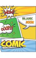 Blank Comic Book