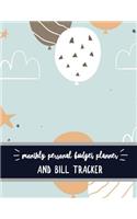 Monthly Personal Budget Planner and Bill Tracker