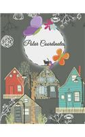 Polar Coordinates: 1/4 Inch Centered: Polar Coordinates, Polar Graph Paper Notebook 120 Pages Large Print 8.5" x 11"