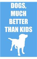 Dogs, Much Better Than Kids