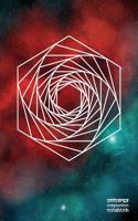 Universe Composition Notebook: Hexagon 144 Blank Pages 6 X 9 Journal