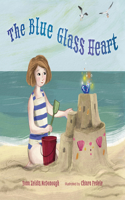 Blue Glass Heart