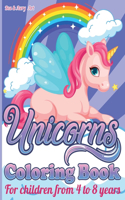 Unicorns Coloring book