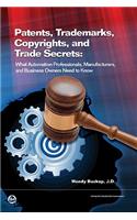 Patents, Trademarks, Copyrights, and Trade Secrets: What Automation Professionals, Manufacturers, and Business Owners Need to Know