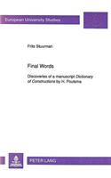 Discoveries of a Manuscript 
