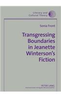Transgressing Boundaries in Jeanette Winterson's Fiction